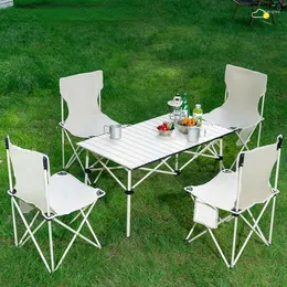 Camp Furniture Outdoor Camping Table Folding Small Auvents Portable Balcony Canopies Accessories Mesa Plegable Home