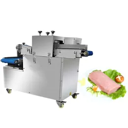 Máquina comercial automática de corte de carne fresca, fatiador de pedaços de carne, multifuncional, máquina de corte de carne