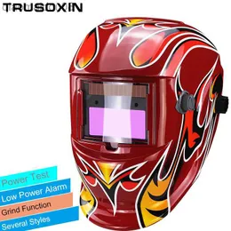 Indumenti protettivi NUOVO Domino Solar Automatico Scurimento/Ombreggiatura Rettifica/Polacco TIG MIG MMA ARC Maschera per saldatura True Color/Casco/Occhiali per saldatore per saldatore HKD230826