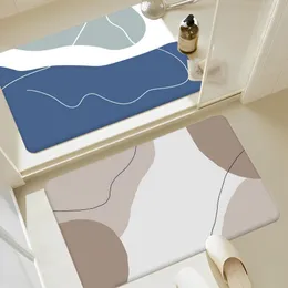 Dywan morandi abstrakcyjny podłogę mat nordycka do domu portier łazienki maty toaletowe sypialnia el wystrój 230828