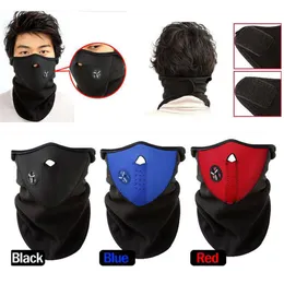 Cykelmask Winter Windproof Neck Warm Fleece Anti Dust Half Face Outdoor Sports Cycling Snowboard Ski Mask Zz