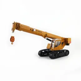 Diecast Model Araba 1 50 Ölçekli Diecast Oyuncak Model Paletli Crane Kamyon Mühendislik Araba Eğitim Koleksiyonu Kid 230827