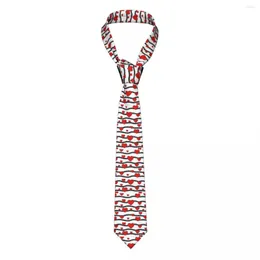 Vlinderdassen Valentijnsdag Stropdassen Unisex Mager Polyester 8 Cm Klassieke Liefde Hart Stropdas Voor Mannen Overhemd Accessoires Das Bruiloft Kantoor