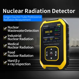 Testadores de radiação FNIRSI GC-01 Contador Geiger de radiação nuclear Detectores de dosímetros pessoais de raios X Beta Gamma Detector Radioativo Tester 230827