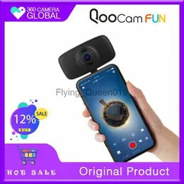 QOOCAM FUN FUN COOL LOOKING KANDAO MINI SPORTS HD TRAVEL 360VRシュート4K電子画像安定化カメラHKD230829