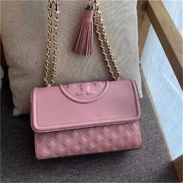 22% OFF Bag 2024 New Launch Designer Handbag Style Cousin Same Style Rhombic Lattice Solid Color Tassel women