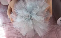 6 "X25YD 롤리 롤 스풀 스풀 패브릭 웨딩 파티 의자 의자 활 장식 DIY Tutu 스커트 깎아 지른 거즈 테이블 배너 갈랜드 술집 띠 밴드 장식 최고 품질