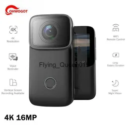 C200 Plus 4K Action Camera 16MP WIFI NTK96660 GYRO Anti Night Light Vision 5M Body Body DV Sports Webcam Portable HKD230828 HKD230828