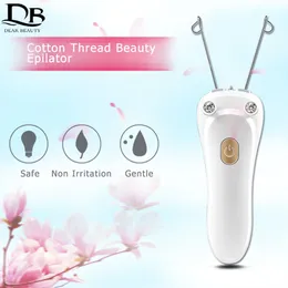 Epilator Electric Hair Remover Women Beauty Body Removal Defeatherer Cotton Thread Depilator for All Parts 230826