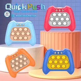 Decompression Toy Quickpush Bulmaca Oyun Makinesi Dekompresyon Eğitim Oyuncakları Çocuklar Sincap Müzik Oyun Makinesi Pop Push Bubble Decompression Oyuncakları 230826