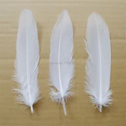 Other Hand Tools Wholesale Hard Pole 1000 Pcs White Goose Feathers For DIY Crafts Swan Plumes 1218cm Jewelry Wedding Home Accessories Decoration 230826