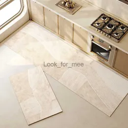 Tapete de cozinha à prova d'água, à prova de óleo, grande área, pvc, couro, sala de estar, decoração de casa, antiderrapante, tapete de porta, tapis, hkd230828