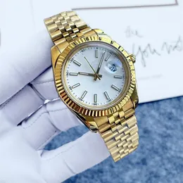 Fashions Watch Wrist Designer Relógios Automáticos Sapphire 31 36 41mm Mecânico Aço Inoxidável Luminoso Amantes Montre Falsifica Movimento Resistência Relógio de Pulso