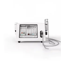 2 EM 1 Equipamento de terapia por ultrassom para fisioterapia por ondas de choque Dispositivos de saúde Dispositivo acústico de ondas de choque de pulso radial de alta potência física Eswt