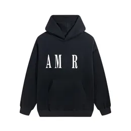 Designer Tide Herr Mens Women Hoodies Sweatshirts Par Oversize T-shirt High Street Cotton Hooded Tröja Luxury Topps Casual Loose Hoodies Lång ärm