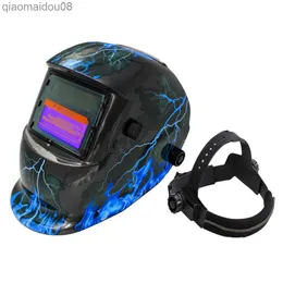 Protective Clothing Solar Auto-Darkening Welding Mask Mounted Argon Arc Welder Welding Cap Anti-Glare Dedicated Helmet welding helmet lightning HKD230826