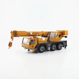 Diecast Model Car Diecast Toy Vehicle Model 1 50 Scale Heavy Truck Mounted Crane Engineering Car Education Collection Gift for Kid 230827