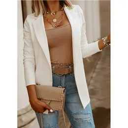 Autumn Winter Blazer Women Coat Casaco Feminino Cardigan Outfits Ytterkläder Fashion Long Sleeve Basic Jacka Woman passar kläder HKD230825