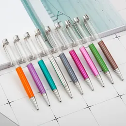 Pióry boiska Pusta rurka metalowa pusta pasek DIY Pióry można wypełnić Quicks i złotą folię Niestandardowy pusty pręt DIY Ballpoint DIY Pen 230827