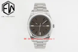 EW EWF Top Maker Watch 114300 Grey Dial 39mm Sapphire ETA CAL.3132 3132 Automatic Mechanical Super luminous 904L Stainless Steel Watches Mens Men's Wristwatches