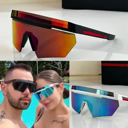 SPS 01 linea rossa impavid designer de moda masculino óculos de sol para festa na praia Óculos de sol de fibra de acetato para mulheres ao ar livre Occhiali da sole da spiaggia da uomo