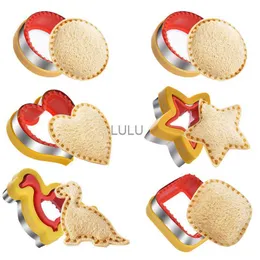 Dinosaur Sand Mold Toast Bread Making Cutter Mould Cute Baking Pastry Tools Children Interesting Food Kitchen Accessories HKD230828