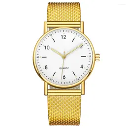 リストウォッチレディースハイエンドクォーツウォッチステンレススチールラミナスダイヤルレジャー2023女性時計femme wristwatch zegarek damski