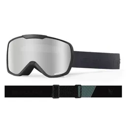 Gogle narciarskie anty mgły snowboard podwójne warstwy Ochrona UV dla okularów krótkowzrocznych Dorosłe upuszczenie 230828