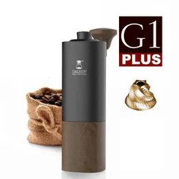 مطاحن القهوة اليدوية Timemore Chestnut G1 Plus اليدوي طاحونة القهوة طلاء الطلاء بير بساطتها فوق الإسبريسو 230828