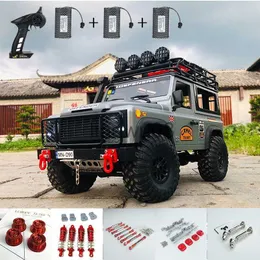 Electric/RC Animals 112 Skala 24G 4WD MN99S Model RTR Wersja WPL RC CAR i MN99S CAR REFTPARTS D90 Defender Pickup Pilot Control Toys x0828