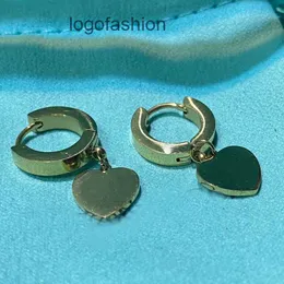 Designerörhängen Kvinnor Luxuryörhängen Designers Titanium Golden Silver Steel E Arrings Brand Jewelry No Fading och inga allergier