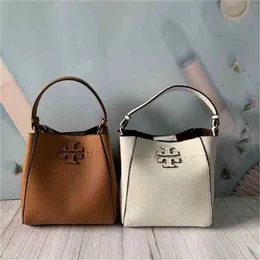 22% OFF Bag 2024 New Launch Designer Handbag Style Niuhuo Simple Leisure Skin Pure Color Bucket Cross Carrying women