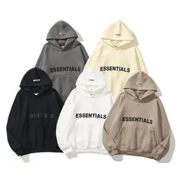 Kläderuppsättningar varma dimma essentiella hooded hoodies MENS KVINNA FASHE STREETWEAR PLOVER Sweatshirts Loose Lovers Tops Drop Delivery Bab Dhirm