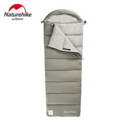 Sleeping Bags Winter Bag Ultralight Compact Potable Envelope Cotton Quilt Spliced Travel Outdoor Camping 230826