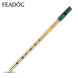 Forniture Irish Whistle Flauto Feadog Dc Key Tin Penny 6 Fori Feadan Whistle Clarinetto Flauto Flauta Strumento musicale Dizi