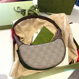 Designer Mini borse sotto le ascelle Pochette da donna Mezza luna Borse a tracolla Borsa a tracolla di lusso da uomo Borsa in nylon con cerniera Borsa tote In pelle