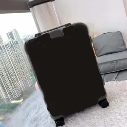 ローリングパスワードカラースーツケースハードシェルフロント荷物オープニングスーツケース付き高級ファッション旅行バッグセットバッグファッションボックス230716
