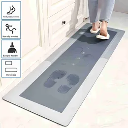 New Tech Super Usporbent Mat Diatom Mud Pad Pad Pad Bather Bath Pad anti slip carpet mats wipable wash rip recpet hkd230829