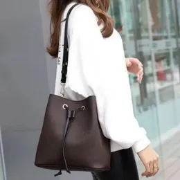 Luxury designer bag NEONOE Bucket Shoulder Bag Crossbody Bag Money Bag Women's tote Bag Brand Letter leather handbag