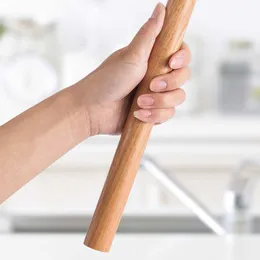 4 Size Wooden Rolling Pin Make Pasta Dumplings Fondant Biscuit Cake Tools Pastry Roll Dough Roller Kitchen Baking Accessories HKD230899