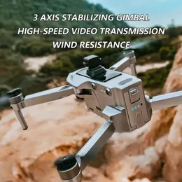 3 Axis Gimbal Drone med dubbla kameror, 360 'nattvision hinder undvikande, höghastighetsbildöverföring, nattvision, fjärrkontroll