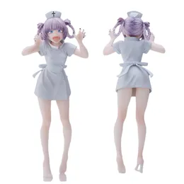 Brinquedos de dedo 20cm anime chamada da noite figuras nanakusa nazuna vampiro enfermeira sexy figura de ação coleção modelo boneca ornamentos brinquedos presente