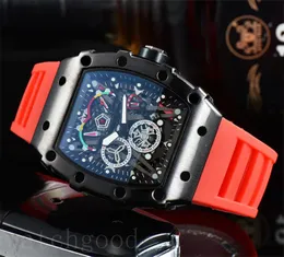 Lady Watch Full Function Orologi Quartz Skeleton Vintage Watch Fashion Soft Trendy Sports Style Five Pointed Star Metal Designer Watches Rubber Strap DH011 C23