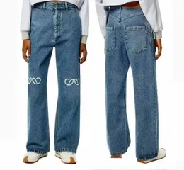 Jeans kvinnors designer byxa ben öppen gaffel tät capris denim byxor tillsätt fleece förtjockas varm bantning jean byxor raka kvinnor kläder broderi tryckning