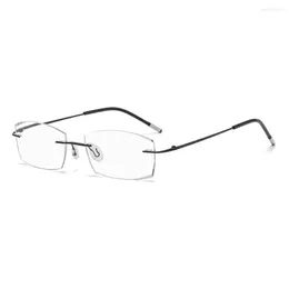 サングラスメタルリーディングメガネPochromic Transition Hyperopia Vision Care Multifocus Perbyopic Eyeglasses 1.0 4.0