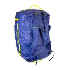 Duffel Bags 90 ltr Backpacking Backpack Stadium Blue and Yellow 230828