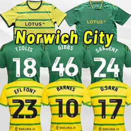 2023 2024 NoRWiChS Soccer Jerseys PUKKI cITy Special Edition To The Fans Uniforms HUGILL HERNANDEZ STIEPERMANN BUENDIA MCLEAN 23/24 men kit football shirt