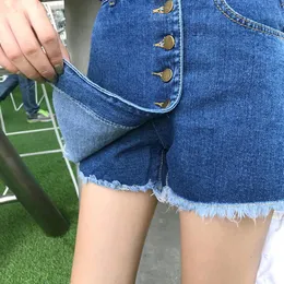 Shorts Women Shorts Skirts Denim Designed Fashion Solid Elegant Female S5xl Vintage Furlined Casual High Waist Allmatch Faldas Mujer