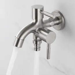 Bathroom Sink Faucets 1/2 Inch Washing Machine Faucet Double Water Outlet Mop Pool Tap Outdoor Garden Fast Bidet Accessories