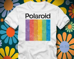 Homens Camisetas POLAROID Camisa Câmera Po Pografia Instantânea Retro Vintage Logo Look 70s 80s 90s